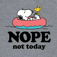 Snoopy Little & Big Kid Boys Crew Neck Short Sleeve Regular Fit Peanuts Graphic T-Shirt
