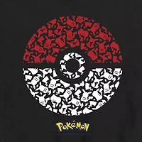 Little & Big Kid Boys Crew Neck Short Sleeve Regular Fit Pokeman Graphic T-Shirt