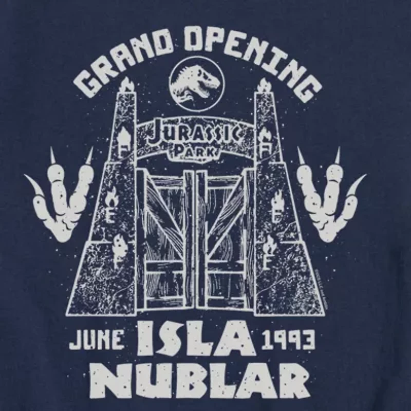 Little & Big Kid Boys Crew Neck Short Sleeve Regular Fit Jurassic World Graphic T-Shirt