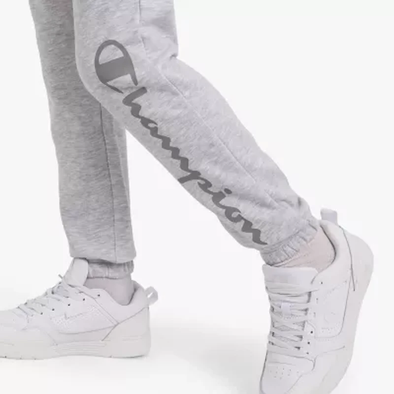 Champion Big Kid Boys Cuffed Mid Rise Regular Fit Pull-On Pant