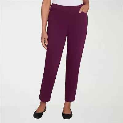 Alfred Dunner Urban Legend Womens Straight Pull-On Pant