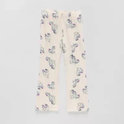 Thereabouts Little Girls Flare Regular Fit Pull-On Pant