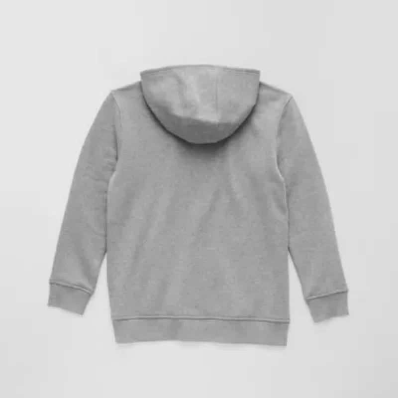 Xersion Little & Big Kid Boys Long Sleeve Fleece Zipper Active Hoodie