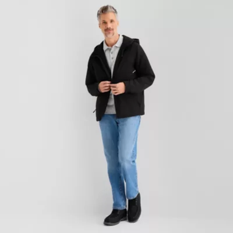 Spyder Mens Hooded Midweight Utility Jacket