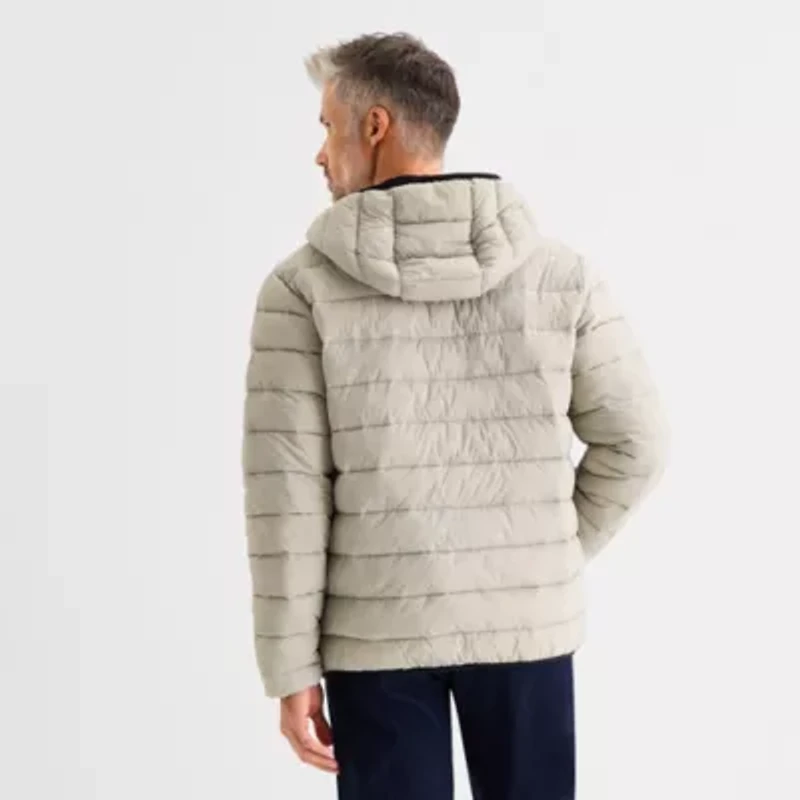 Spyder Mens Hooded Packable Midweight Quilted Jacket