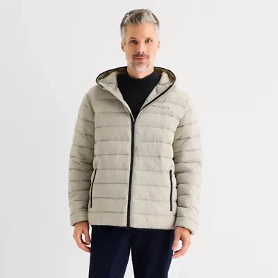 Spyder Mens Hooded Packable Midweight Quilted Jacket