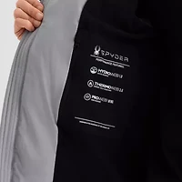 Spyder Mens Hooded Heavyweight Puffer Jacket