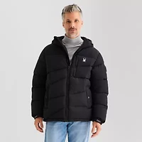 Spyder Mens Hooded Heavyweight Puffer Jacket