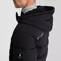 Spyder Mens Hooded Heavyweight Puffer Jacket