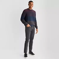 mutual weave Mens Crew Neck Long Sleeve Pullover Sweater