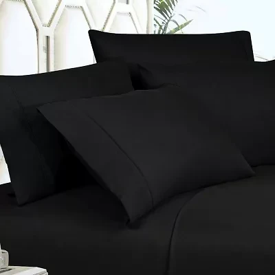 Elegant Comfort Wrinkle Free Silky Soft Bed Sheet Set with 16 inch Deep Pocket