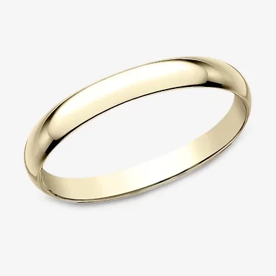 Womens 2MM 10K Gold Wedding Band
