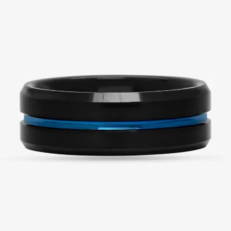 Mens 8MM Tungsten Wedding Band