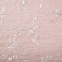Max Blackout Mystique Grommet Top Embroidered 100% Single Curtain Panel
