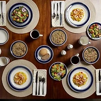 Gallery Isiah 16-pc. Porcelain Dinnerware Set
