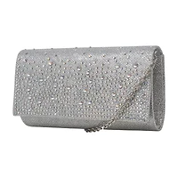 Gunne Sax by Jessica McClintock Chloe Scattered Stones Clutch Evening Bag