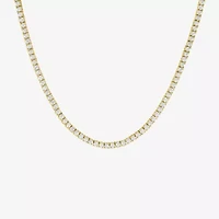 Diamond Addiction (G-H / SI2-I1) 4 CT.T.W. Lab Grown Diamond Tennis Necklace in 10K Gold