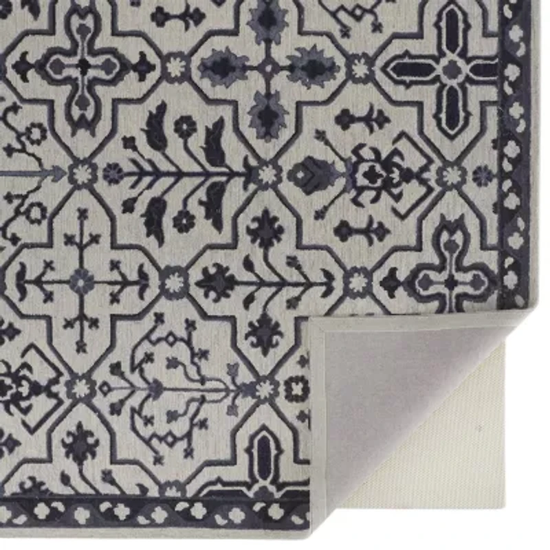 Weave And Wander Faris Floral Hand Tufted Indoor Rectangle Area Rugs