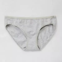 Ambrielle Cotton Womens Average + Full Figure Bikini Panty 364245
