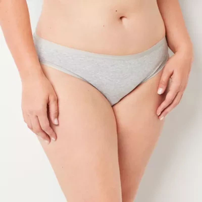 Ambrielle Cotton Bikini Panty