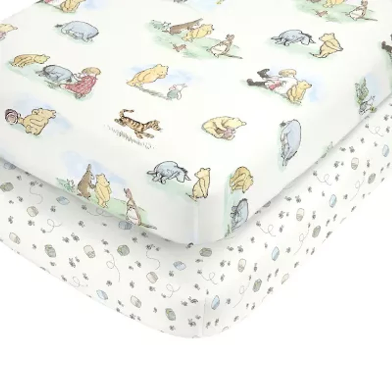 Nojo Classic Winine The Pooh 6-pc. Winnie The Pooh Crib Bedding Set