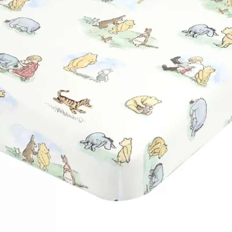 Nojo Classic Winine The Pooh 6-pc. Winnie The Pooh Crib Bedding Set