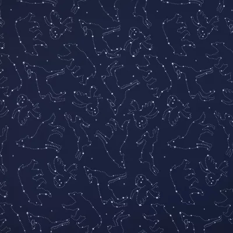 Nojo Super Soft Animal Constellation Crib Sheet