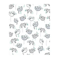 Nojo Super Soft Sloth Crib Sheet