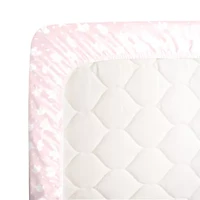 Nojo Pink Elephant Mini Crib Sheet