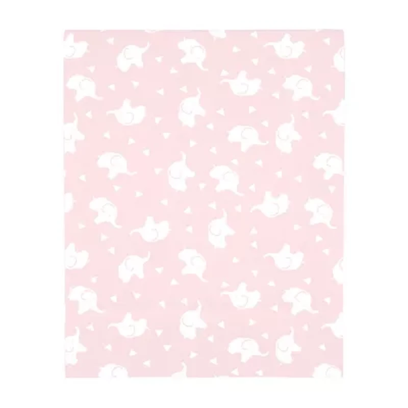 Nojo Pink Elephant Mini Crib Sheet