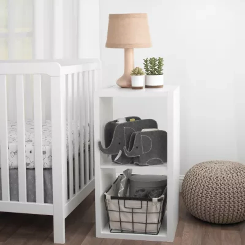 Nojo Little Love By Nojo Elephant 2-pc. Single Compartment Storage Bin