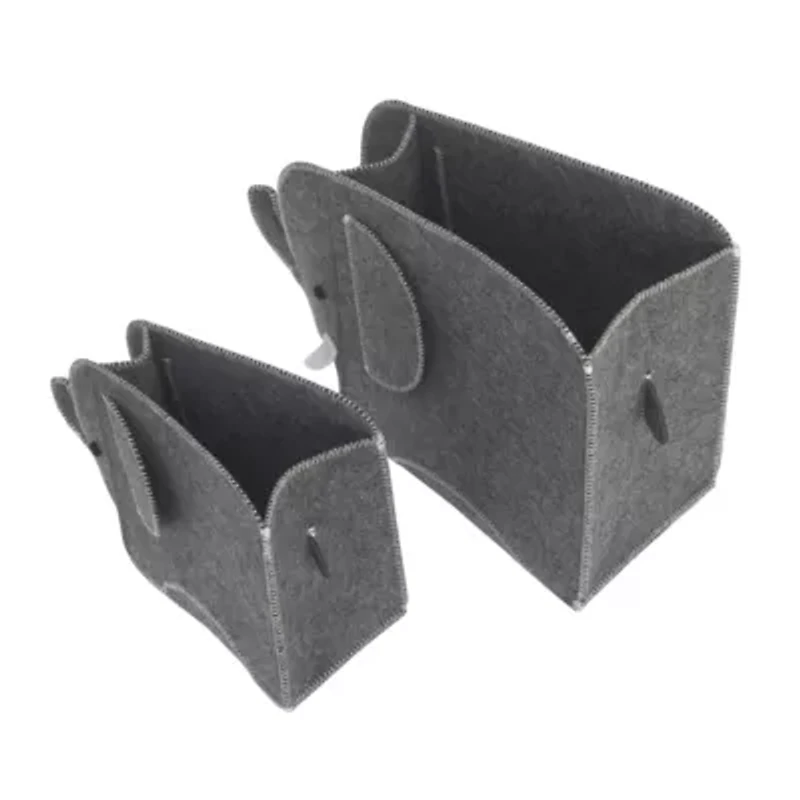 Nojo Little Love By Nojo Elephant 2-pc. Single Compartment Storage Bin