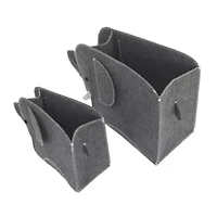 Nojo Little Love By Nojo Elephant 2-pc. Single Compartment Storage Bin