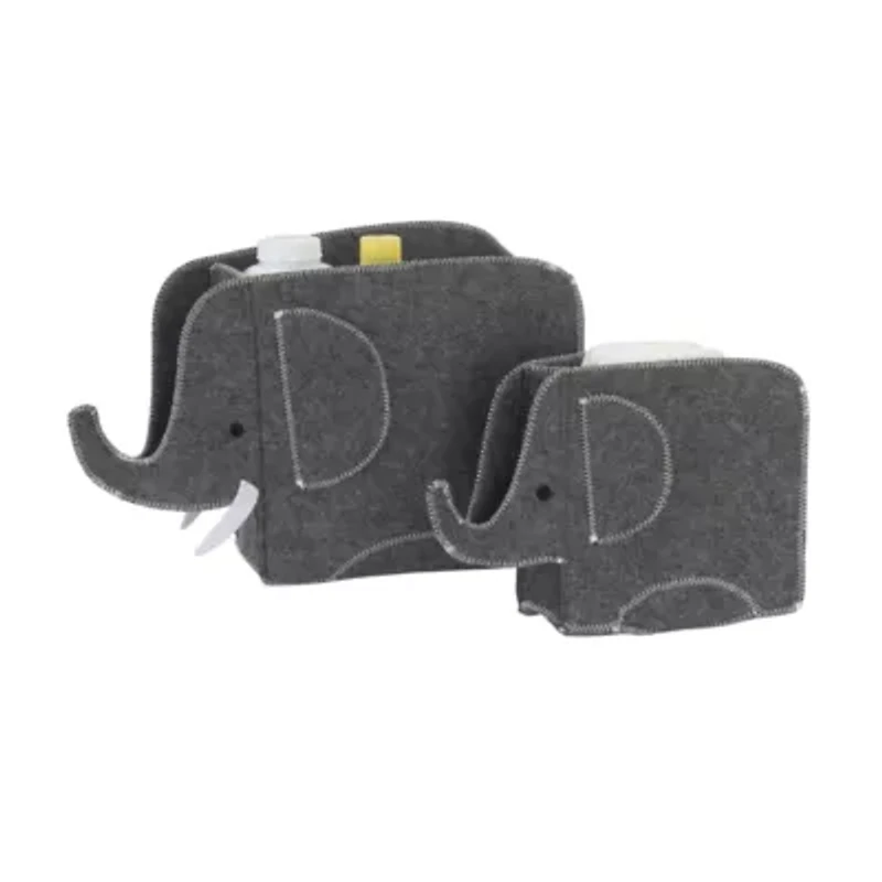 Nojo Little Love By Nojo Elephant 2-pc. Single Compartment Storage Bin