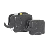 Nojo Little Love By Nojo Elephant 2-pc. Single Compartment Storage Bin