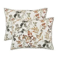 Royal Court Evergreen Floral Quilt Set