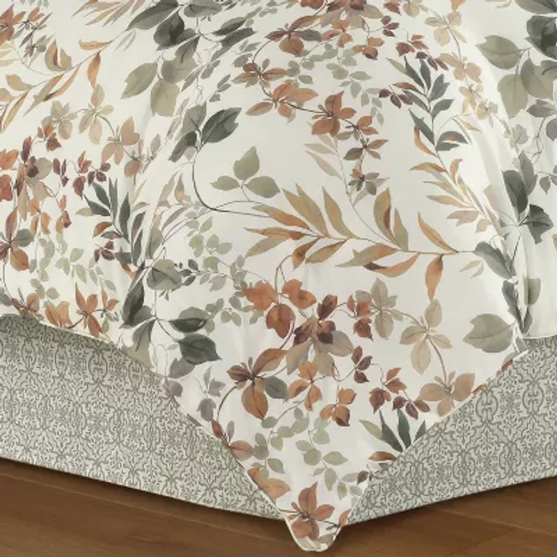 Royal Court Evergreen 4-pc. Floral Midweight Comforter Set