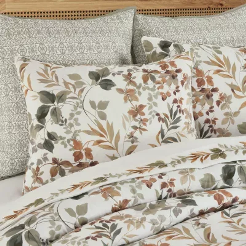 Royal Court Evergreen 4-pc. Floral Midweight Comforter Set