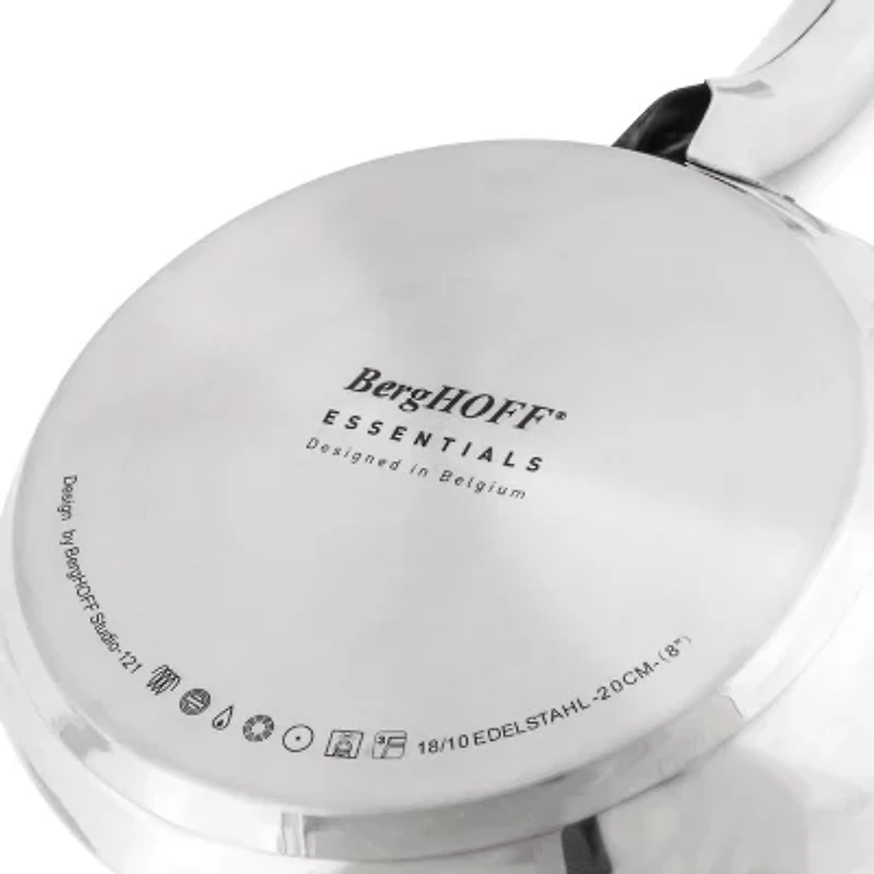BergHOFF Belly Shape 18/10 Stainless Steel 8" Frying Pan