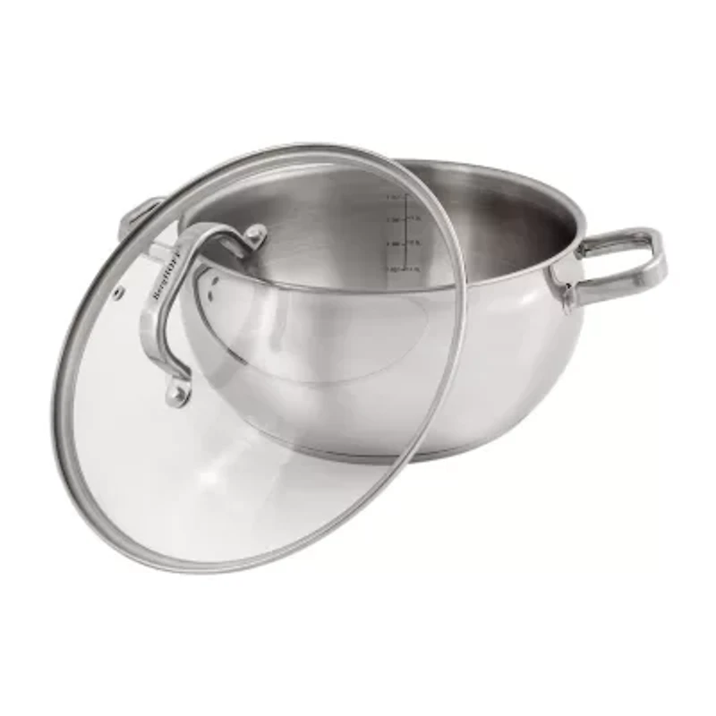 BergHOFF Belly Shape 18/10 Stainless Steel 3-pc. Steamer Set