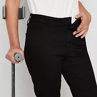 a.n.a. Womens Mid Rise Adaptive Skinny Jegging