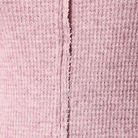 Arizona Thermal Womens Juniors Y Neck Long Sleeve T-Shirt