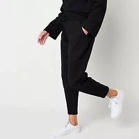 Xersion Womens Mid Rise Classic Fleece Barrel Pant
