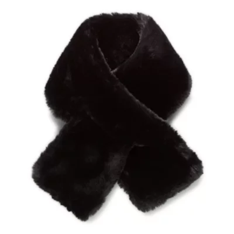 Mixit Faux Fur Muffler Wrap Scarf