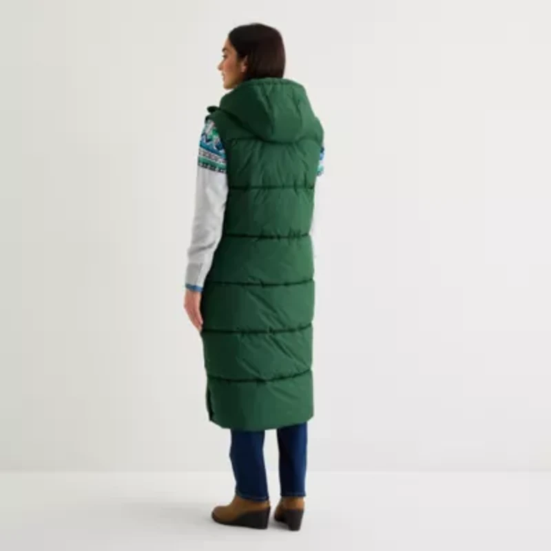 St. John's Bay Womens Midweight Puffer Vest
