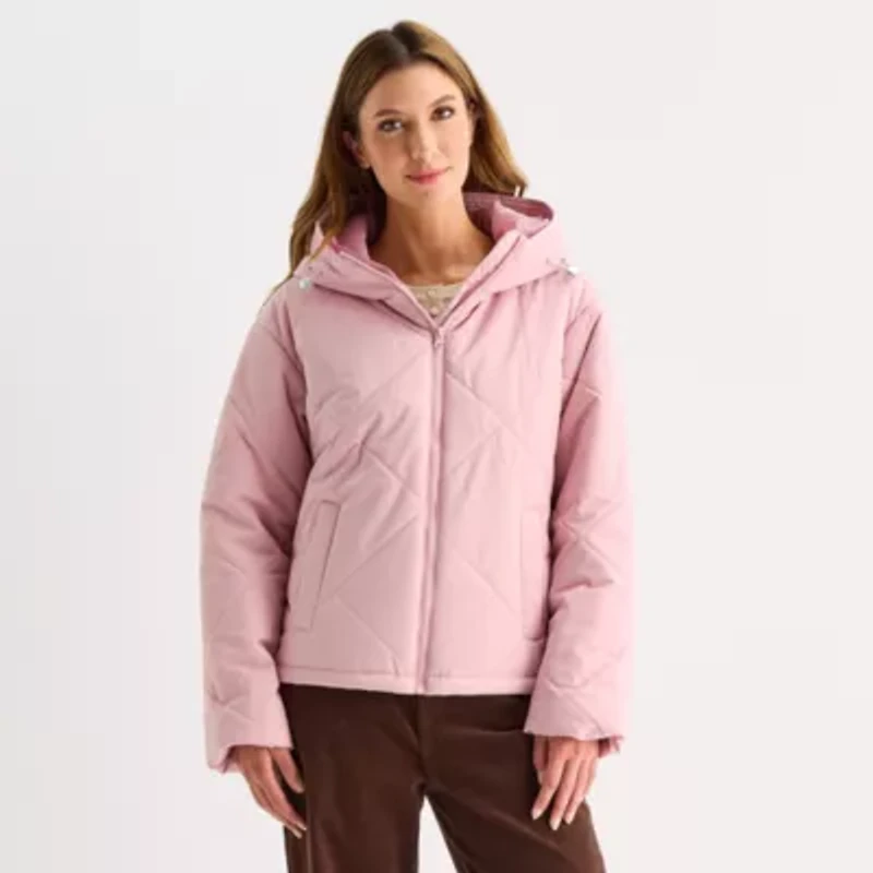 a.n.a Womens Heavyweight Puffer Jacket