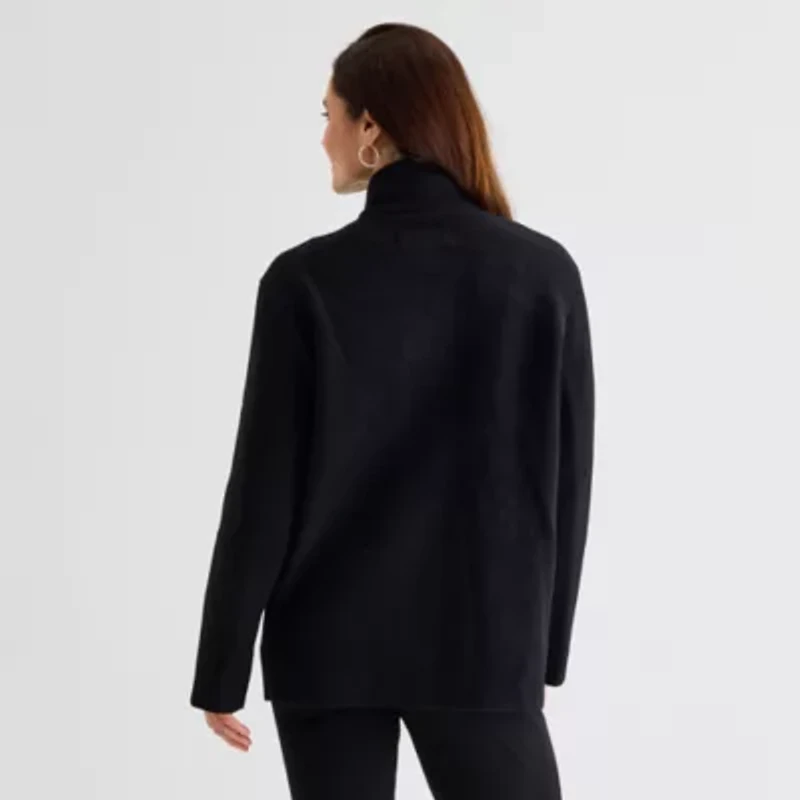 Liz Claiborne Womens Midweight Peacoat