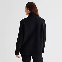 Liz Claiborne Womens Midweight Peacoat