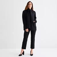 Liz Claiborne Womens Midweight Peacoat
