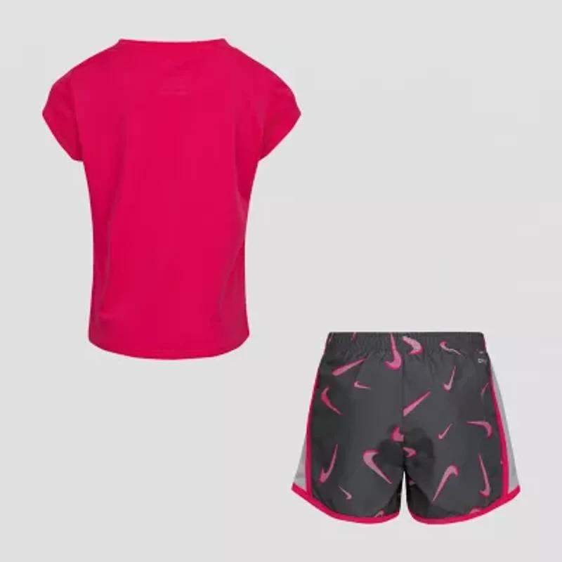 Nike Little Girls 2-pc. Short Set